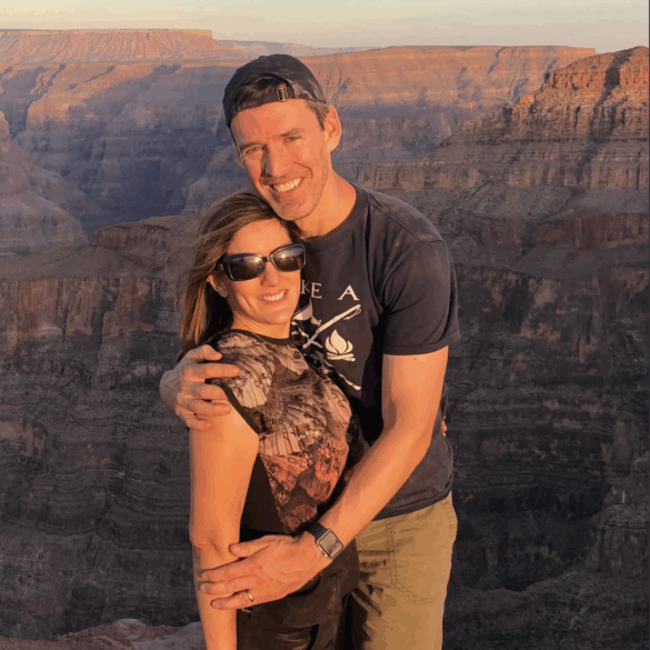 Jeff Tangney and Claudia Schweikert